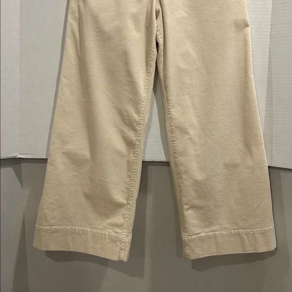 Anthropologie The Colette Corduroy Crop Wide-Leg Pants by Maeve 27 - Picture 4 of 16